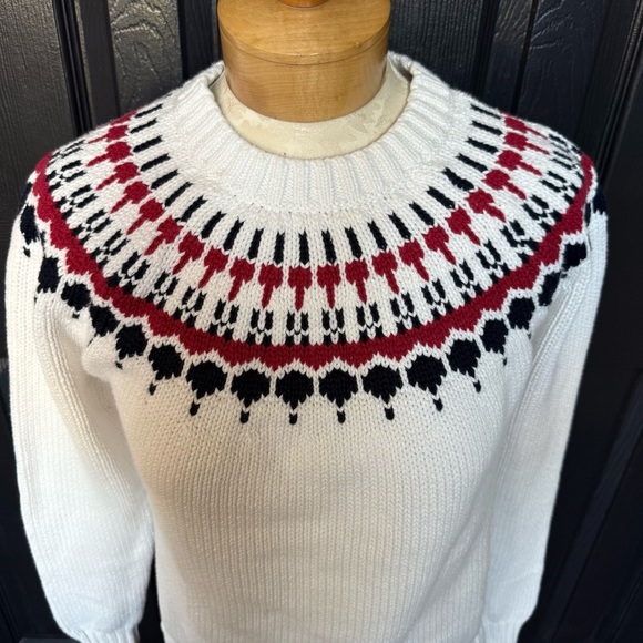 J. Crew Fair Isle sweater M - Picture 3 of 11
